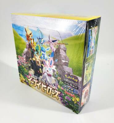pokemon card game sword & shield expansion pack eevee heroes Pokemon TCG: Sword & Shield Eevee Heroes Booster Box [KOR] main image 1