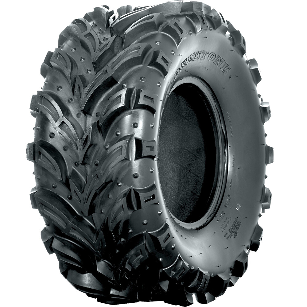 2 Tires 25x10.00-12 25x10-12 Deestone D936 Mud Crusher MT M/T ATV UTV ...