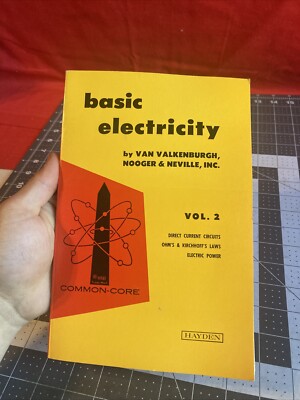Vintage 1954 1st Edition Basic Electricity Vol. 2 Hayden
