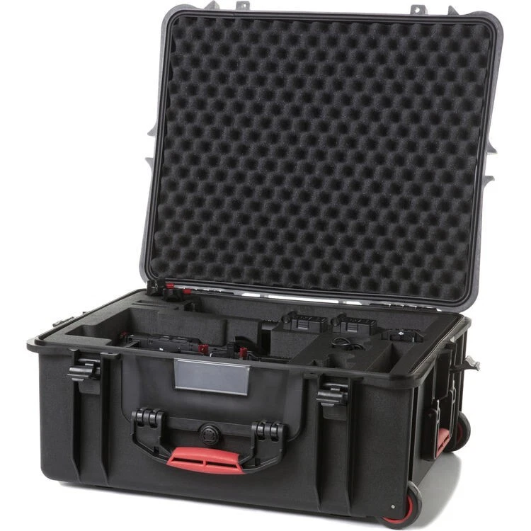HPRC 2700W Wheeled Hard Case Foam Waterproof Carry Bag for DJI Ronin-M Black - Image 3 of 4