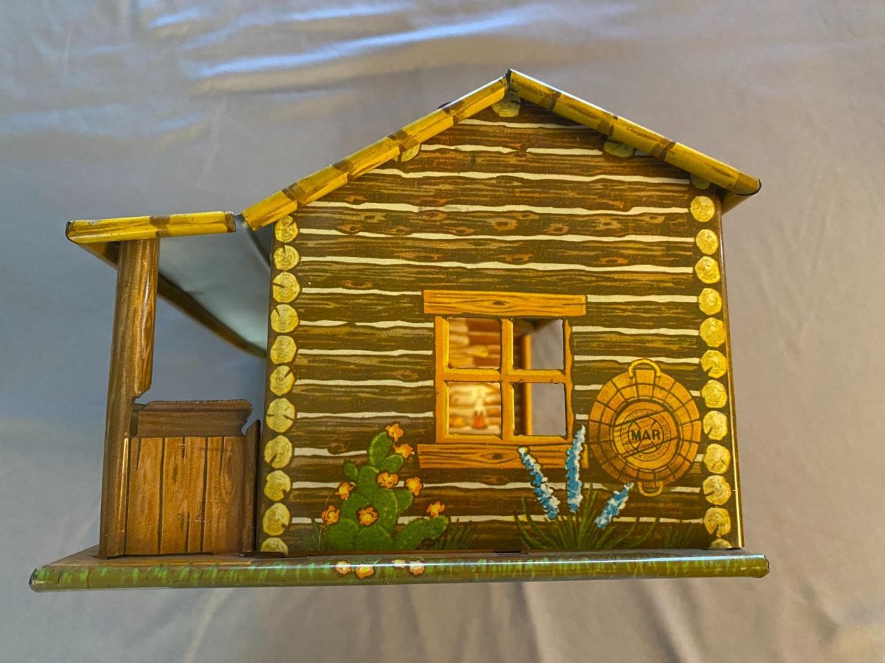 MARX Tin Litho BarMRanch playset with accessories & Boonesborough