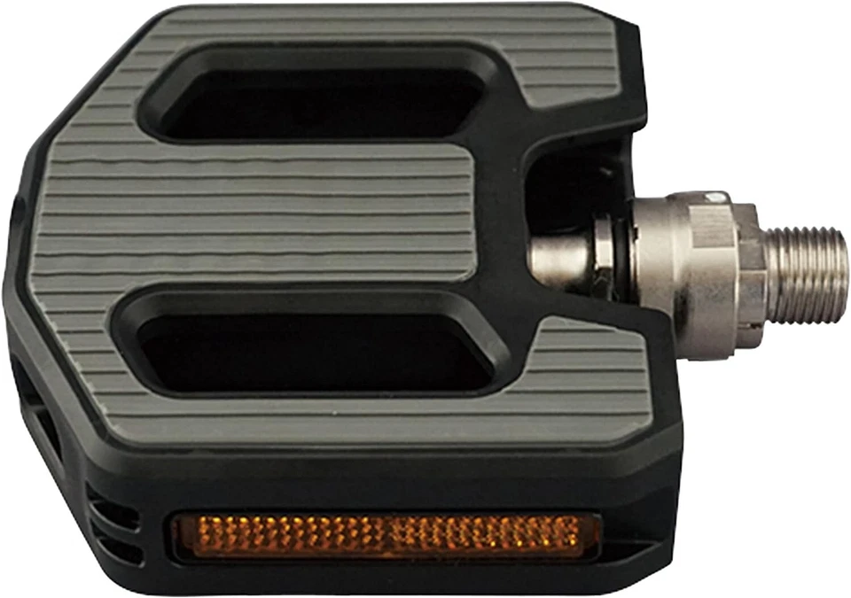 Pedales de bicicleta MKS Mikashima Panamax Ezy Superior negro/gris JAPÓN NUEVO Foto 2 de 4