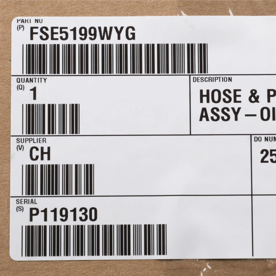 Fabricación de motor de manguera de aceite Mazda 6 2009-2010 OEM NUEVO FSE5-19-9WYG Foto 4 de 4