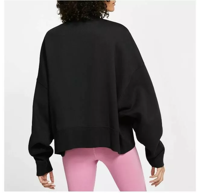 Nike women's essential fleece cropped crew sales
