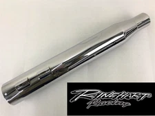 500-0122 Rinehart Chrome RIGHT Side Replacement Muffler Cannister 17-20 Touring