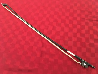 GLASSER CFX 4/4 CARBON GRAPHITE CELLO BOW 4000X44 LIST $200 - FULL SIZE