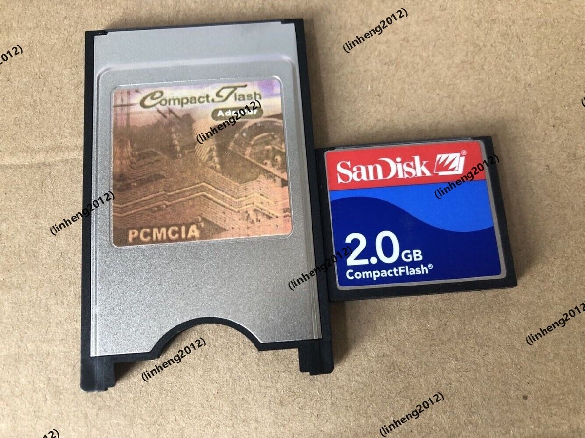 Adaptador Pcmcia Sandisk Para Compact Flash - Foto E Video
