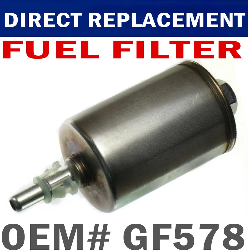 Mejor filtro de combustible de gasolina de repuesto para Chevy Cadillac Buick Pontiac GMC Olds GF578 Foto 2 de 4
