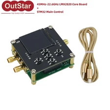 45MHz-22.6GHz LMX2820 Core Board + STM32 Main Control Board High Power Output
