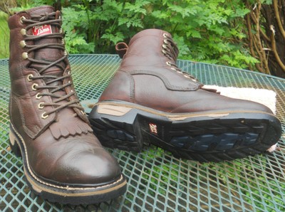 tony lama lace up work boots