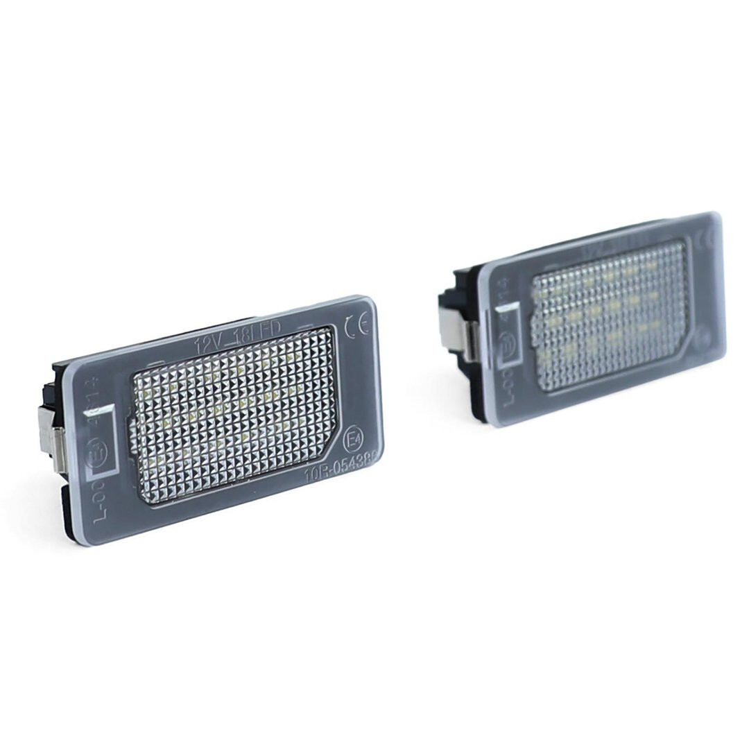 Support LED plaque BMW E90 E91 330d éclairage blanc 6000K pour auto Touring - 3