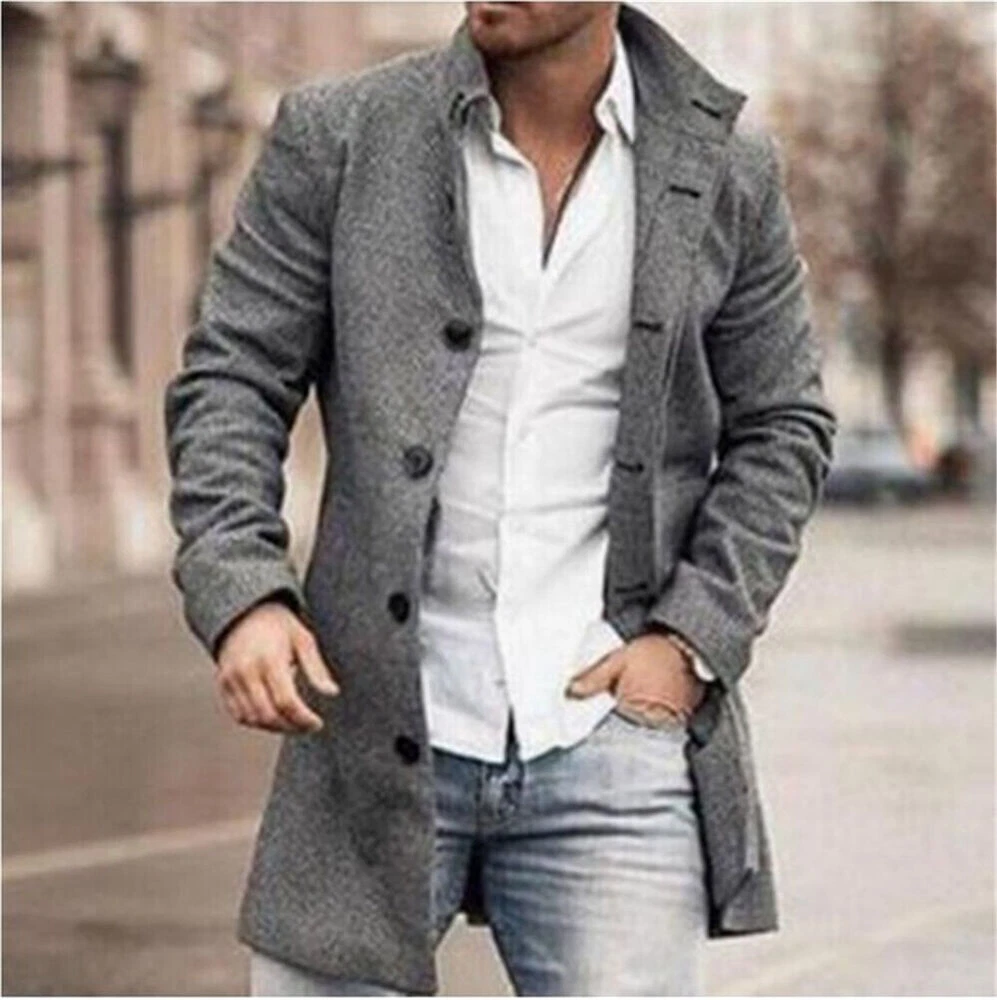 Winter trench coat mens clearance canada