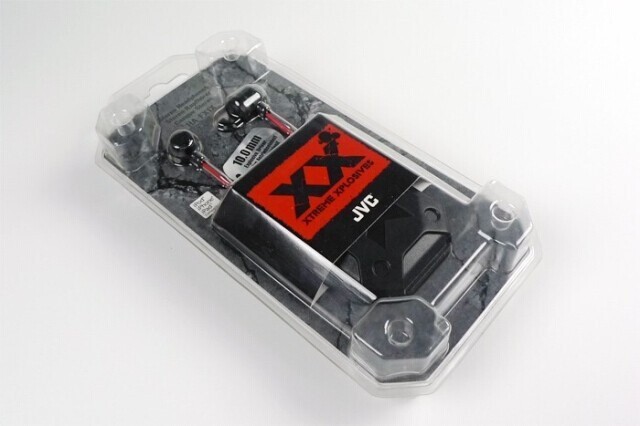 Jvc Ha Fx1x In Ear Only Headphones Black For Sale Online Ebay