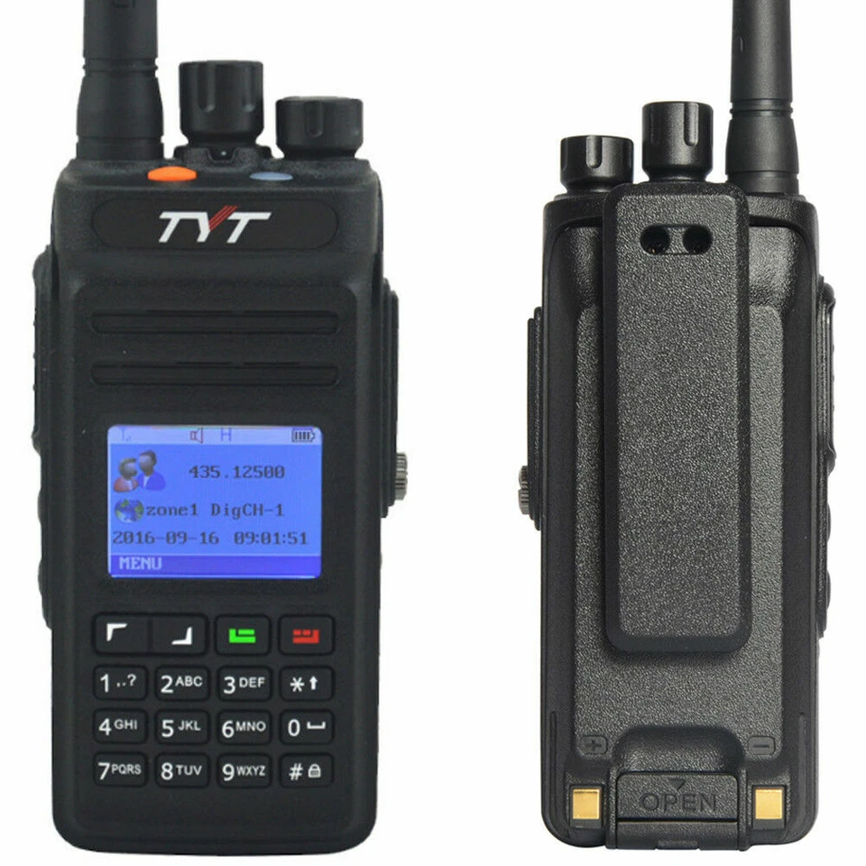 TYT MD-398 DMR Digital IP67 Wasserdicht Funkgeräte 10 W Handheld Walkie Talkies - Bild 2 von 4