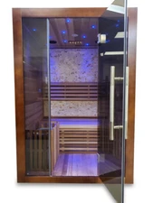 1-2 Person Indoor Traditional Wet / Dry Swedish Steam Sauna SPA Harvia 6KW  200F