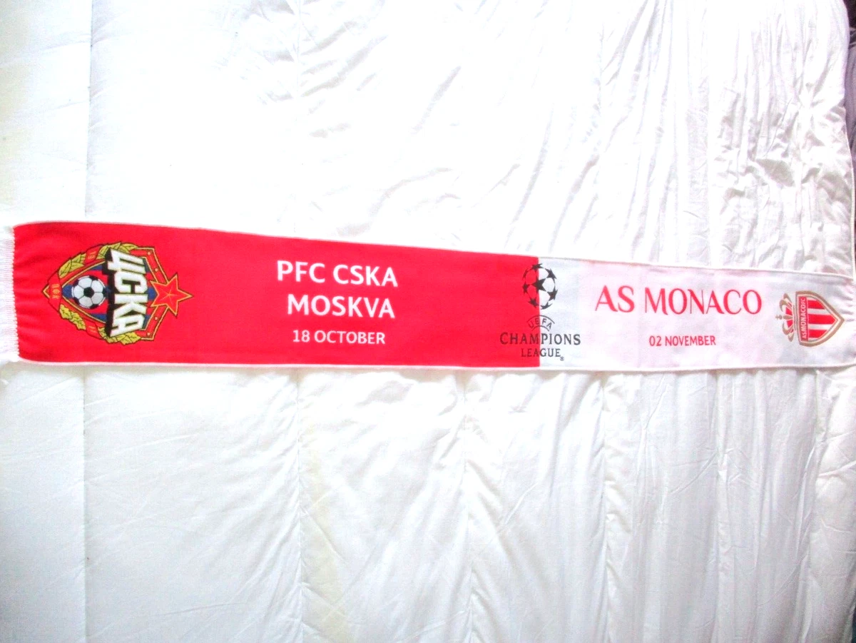 Écharpe De Foot Vintage - AS Monaco - Collection Supporter