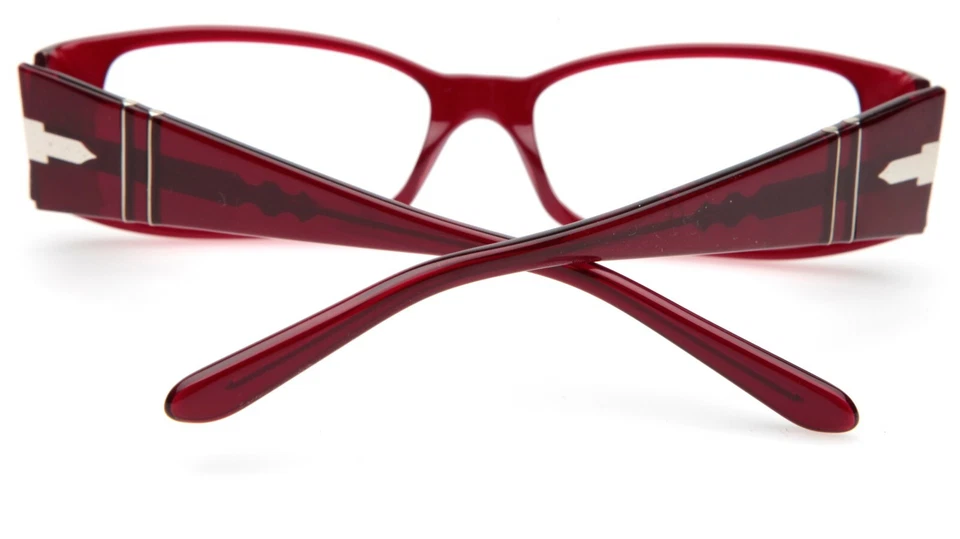 NUEVO MARCO GAFAS PERSOL 2853-V 776 Rojo 51-15-135mm Italia Foto 4 de 4