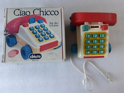 Vintage Ciao Chicco Phone Boxed 