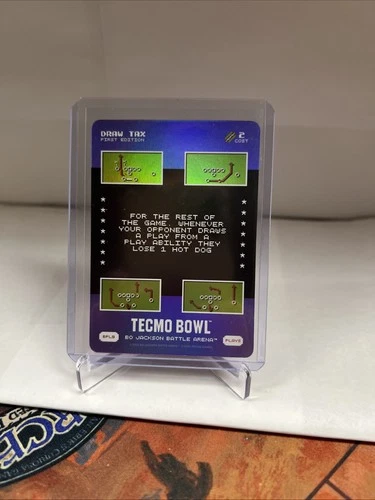 2026 Bo Jackson Battle Arena Tecmo Bowl Draw Tax Bonus Play