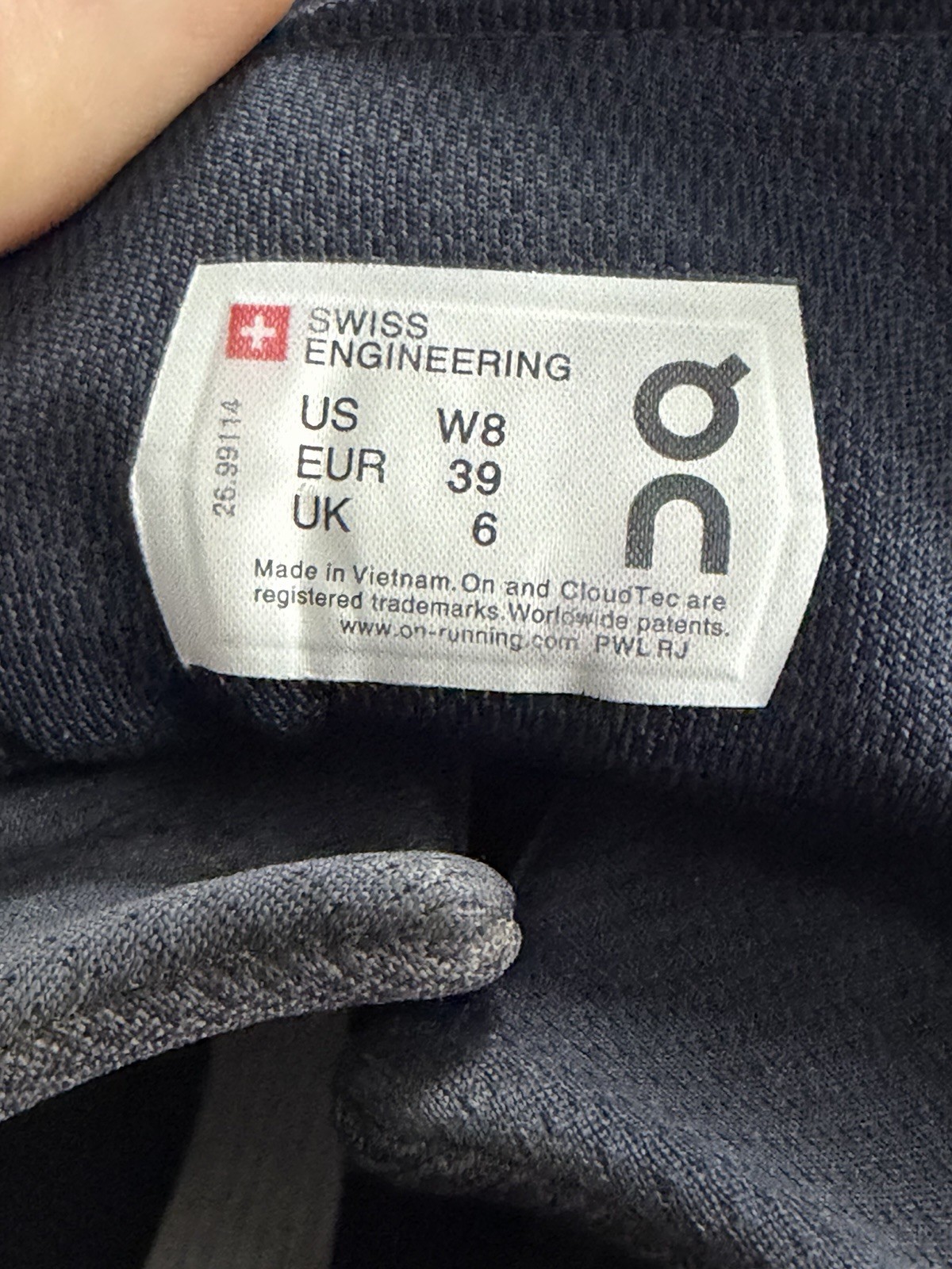 On Cloudnova Navy White Cloudtec Running Shoes  W… - image 23