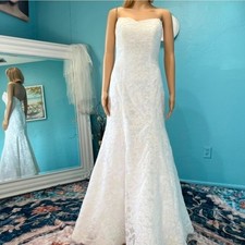 hayley paige wedding dress size 8 NWOT