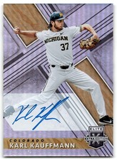 2019 Panini Elite Extra Edition Autographs Karl Kauffmann Auto Colorado Rockies