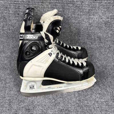 Rebook CCM Tacks 652 Pump Ice Hockey Skates Size 8 W/ Gel Insoles Made In Canada