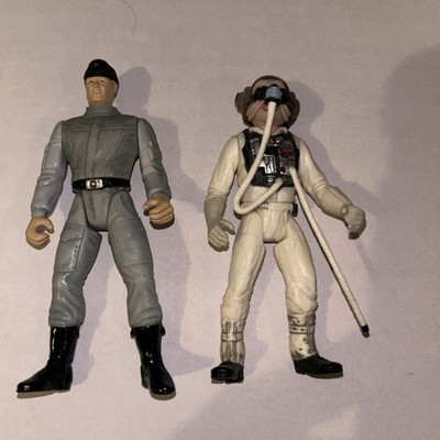 Hasbro Star Wars TEN NUMB B-WING PILOT POTF 2 & Imperial Scanning Crew Figure