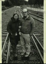 1985 Press Photo Shelley & Jim Douglass, founders of Agape Community, Bangor