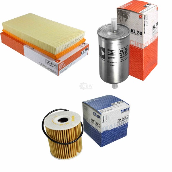 Mahle / Knecht Kraftstofffilter KL 85 Luftfilter LX 686 ÖLfilter OX 149D-image