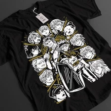 Black Clover Shirt Asta Tshirt Yuno T-Shirt Noelle Top Yami Luck Anime Demon Tee