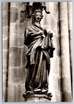 AK Regensburg - Dom, Verkündungsengel - 14. Jahrh. 