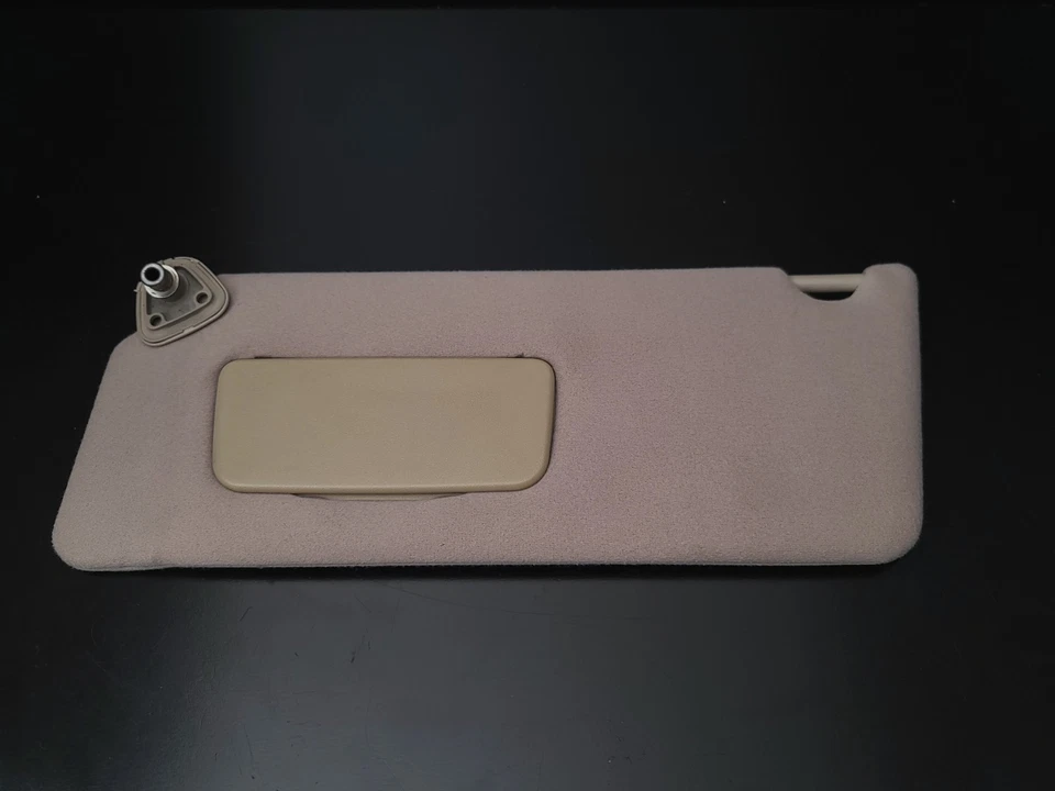 Parasol izquierdo Toyota Camry 2002-2006 lado del conductor parasol OEM tela tostada Foto 3 de 4