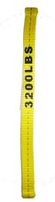 Everest C1150 1" x 3' Flat Endless Sling Yellow 1 inches x 3 feets,