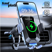 Handyhalterung Auto 15W Induktive Ladestation Automatische Klemmung FüR Iphone