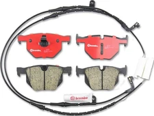 Brembo P06033N Premium Ceramic Rear Disc Brake Pad Set BMW/BMW (BRILLIANCE) OE# 