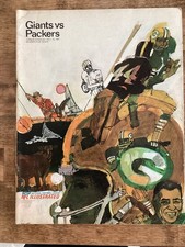 Giants Vs Packers Yankee Stadium Program Oct 22,1967 Rare