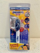 Engrave-It Pro - Metal, Wood, Glass, Plastic, Leather More Engraving Pen Tool
