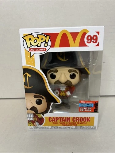 Captain Crook 2020 Fall Convention LE McDonald’s Funko Pop Ad Icons #99