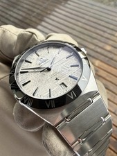 2025 Omega Constellation 41mm Steel Meteorite Dial 131.30.41.21.99.001 FS 14