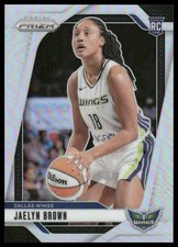Jaelyn Brown Rookie RC 2024 Panini Prizm WNBA #31 Silver Prizms Dallas Wings