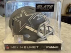 Trevon Diggs Signed Dallas Cowboys Slate Alternate Speed Mini Football Helmet (B