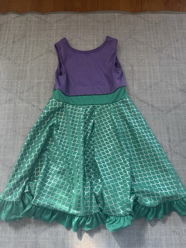 Little Adventures Little Mermaid Twirl Dress Size 8 - Picture 6 of 12