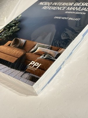 NCIDQ Interior Design Reference Manual 7th Edition Ballast NEW PPI Exam