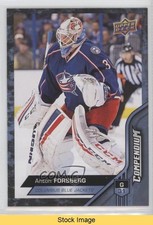 2016-17 Upper Deck Compendium Blue Anton Forsberg #371 READ 2zq