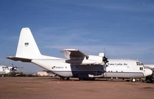 Aircraft Slide - 13 x slides of various civil Lockheed C-130's     (B150)