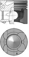 Kolbenschmidt Kolben 40363600 FüR Nissan Navara NP300 D40 Pathfinder 3 R51 F24M
