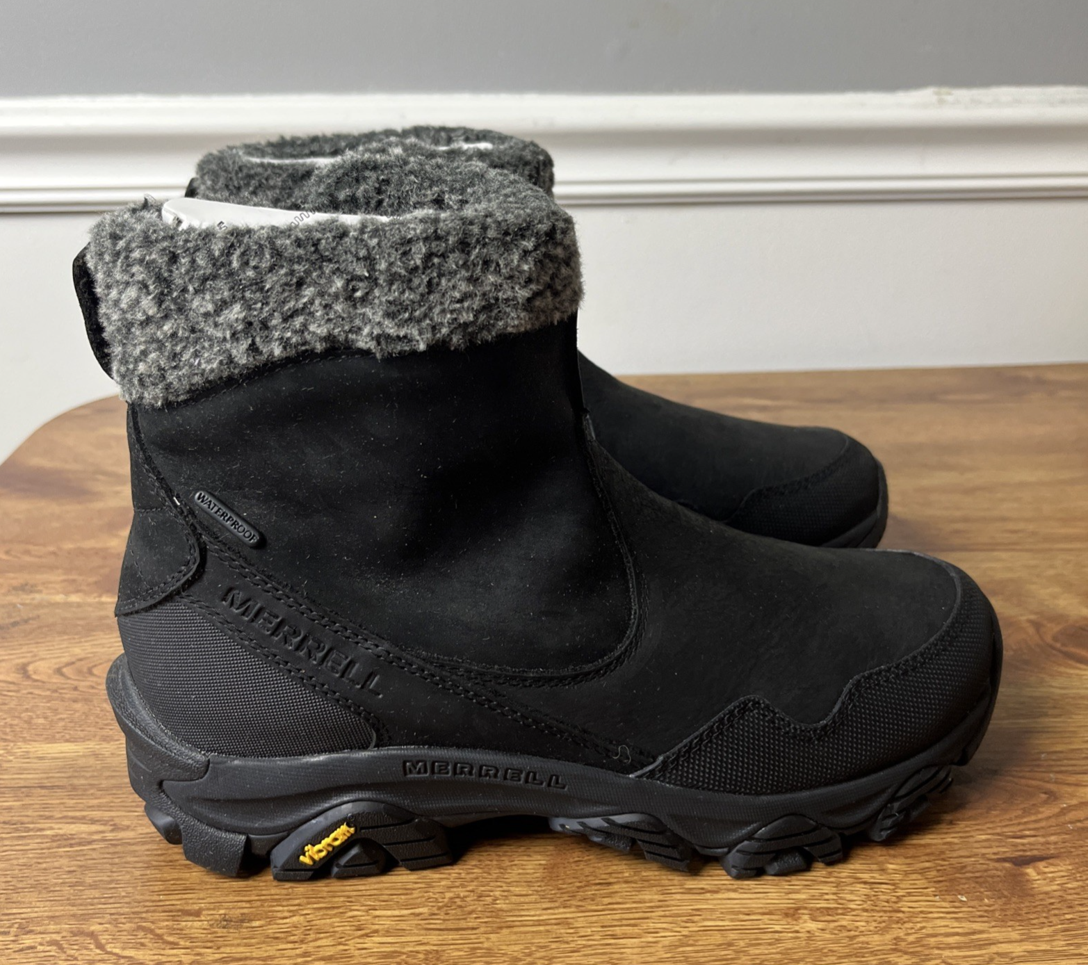 Merrell donna Coldp 3 termica media zip impermeabile us intime ottimeioni condiz ta 10ro nero396