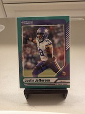 2024 Panini Donruss - Justin Jefferson #215 Press Proof Green