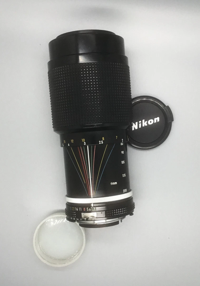 Nikon Zoom-NIKKOR f/4.5 Camera Lenses 80-200mm Focal for sale | eBay